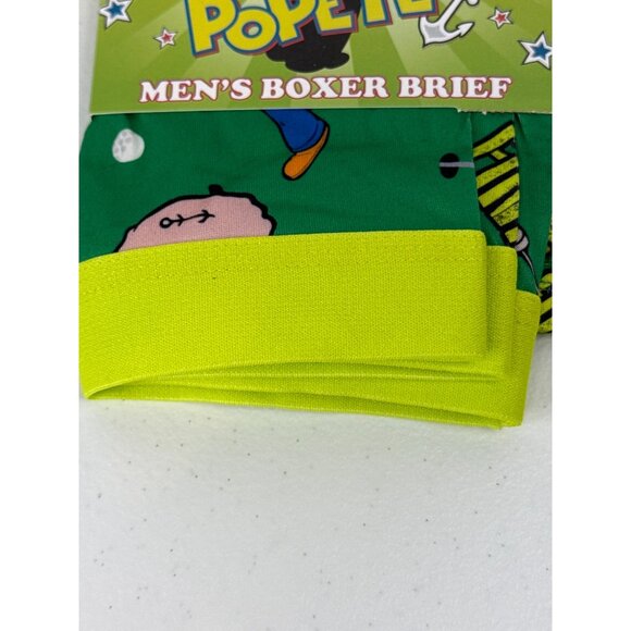Popeye Men’s Boxer Briefs L NWT Funny Graphic Novelty Underwear - Picture 2 of 4